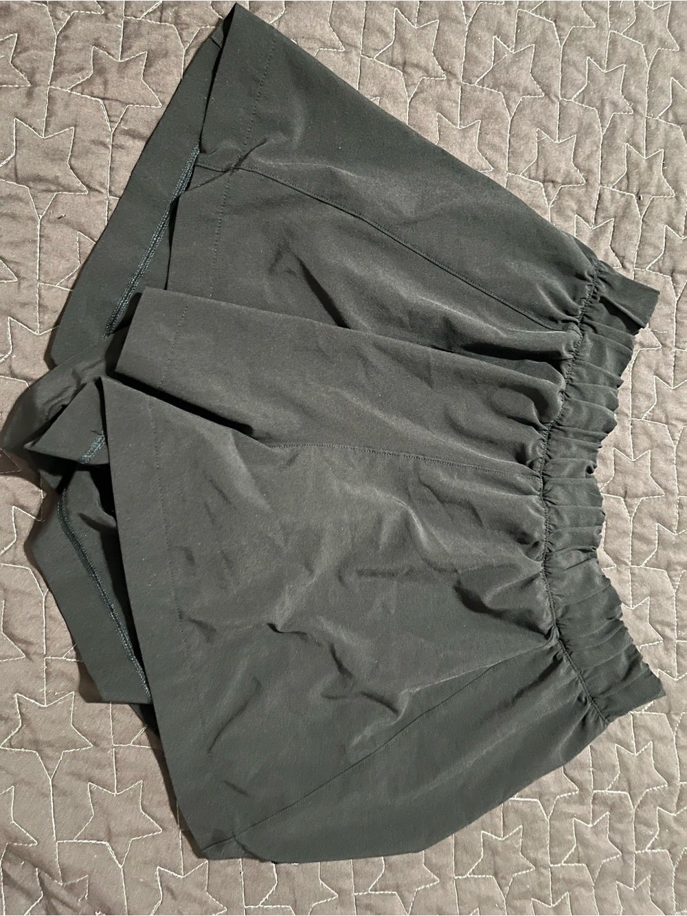 Athleta Black Circle Skirt with Elastic Waist